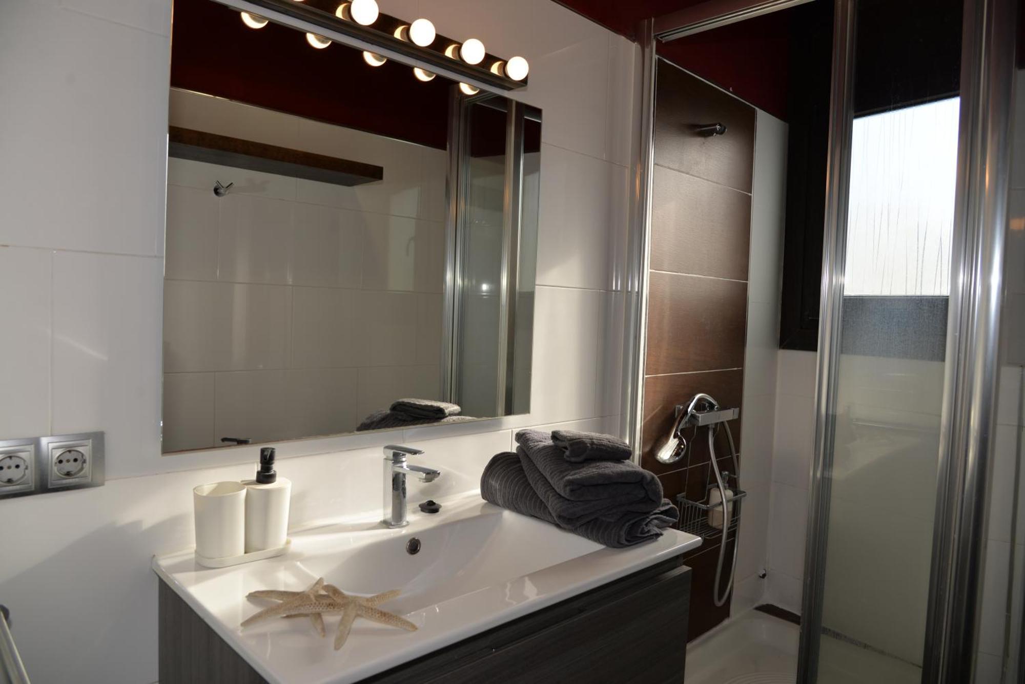 Barcelona Playa Badalona Y Metro Apartment Bagian luar foto
